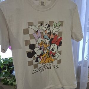 Comfort Colors Mickey & Co. White T-Shirt